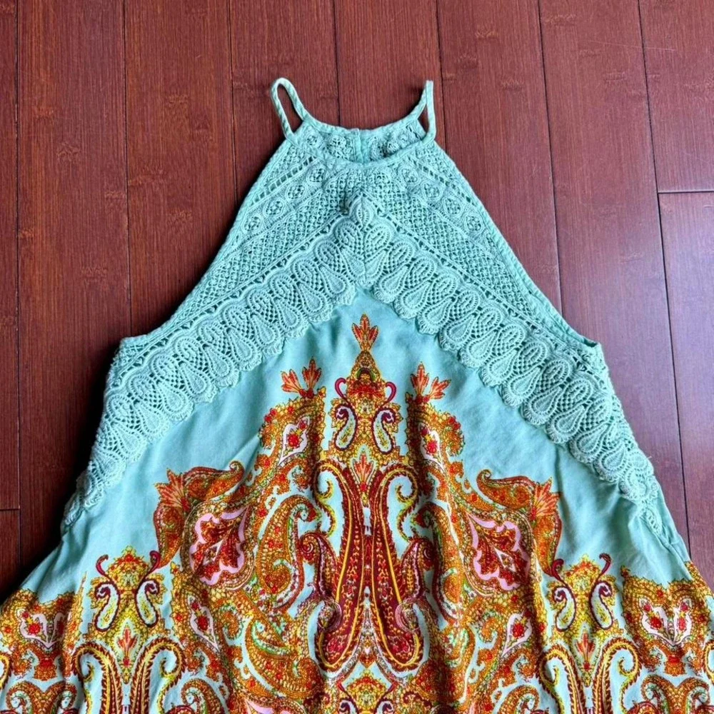 Free People Shea Printed Trapeze‎ Dress